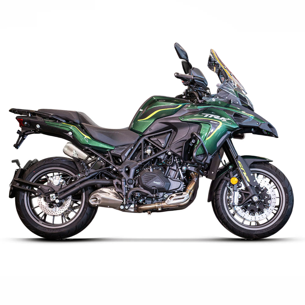 Мотоцикл Benelli TRK 502 (темно-зеленый глянцевый) 2026г.