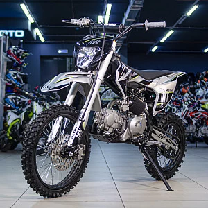 Питбайк Regulmoto FIVE EA (полуавтомат КПП) (Серый/ черный)