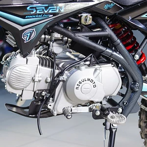Питбайк Regulmoto SEVEN MEDALIST PRO 17/14 (Черный/синий, 201489-1)