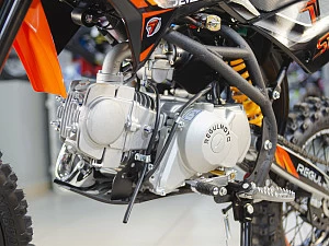 Питбайк Regulmoto SEVEN PRO 17/14 (Черный/оранжевый, 203299-1)