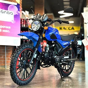 Мопед ROCKOT ALPHA OFFROAD M-12 (синий глянцевый)